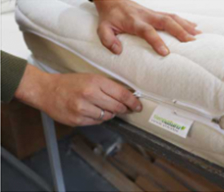 Naturlatex Matratze aus eigener Manufaktur