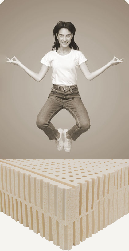 naturmatratze f&uuml;r leichte personen