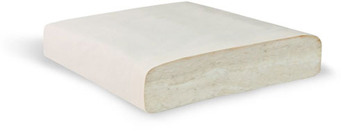 Naturtopper mit Baumwolle